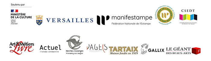 sponsors de l'exposition "AU-DELÀ DU TEMPS, L’estampe, un art sans frontière"