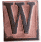 lettre W : lien vers les gravures en W