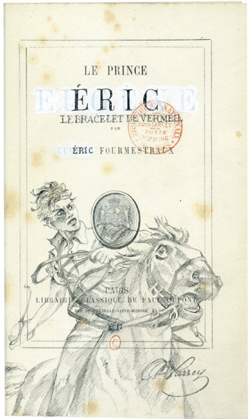 Vue du dessin d'Eric Fourmestraux "Prince Eric" #3