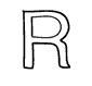 lettre R : lien vers les dessins en R