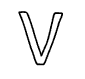 lettre V : lien vers les dessins en V