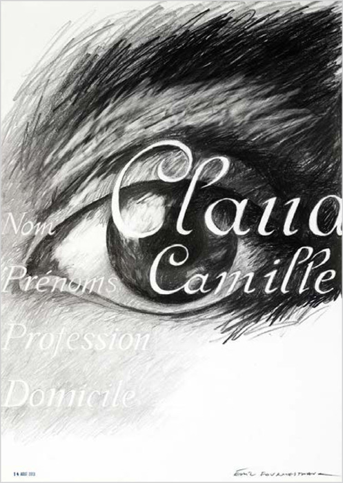 Vue du dessin d'Eric Fourmestraux "Camille Claudel" #1