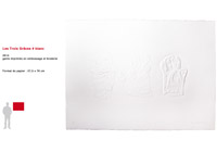 lien vers la gravure d'Eric Fourmestraux "Les Trois Grâces # blanc "
